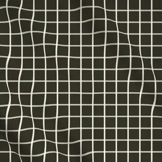 Meterware Calm Christmas Grid brown