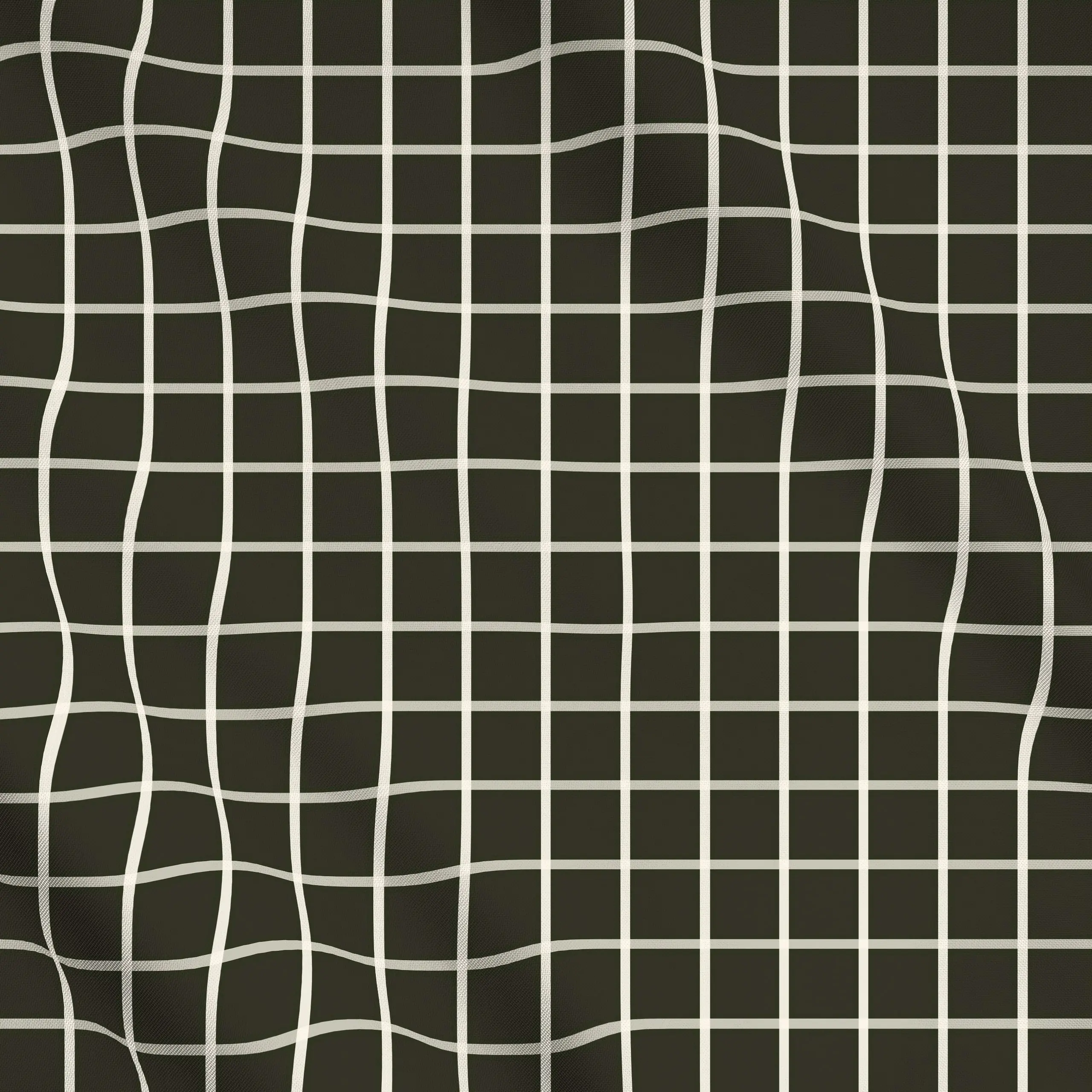 Meterware Calm Christmas Grid brown - Weihnachten, Winter, Symbole & Muster - von „Fjord Studio"; Hygge, Weihnachten, grid, ...