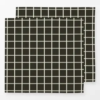 Servietten Calm Christmas Grid brown