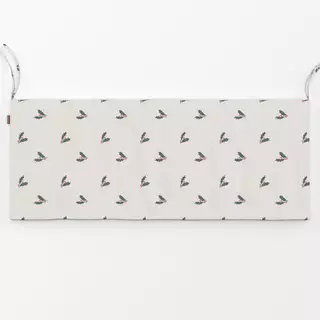 Bankauflage Mistelzweig weiss