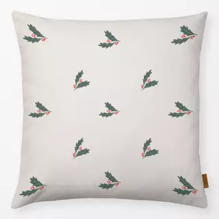 Kissen Mistelzweig weiss