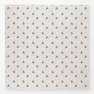 Tischdecke Mistelzweig weiss