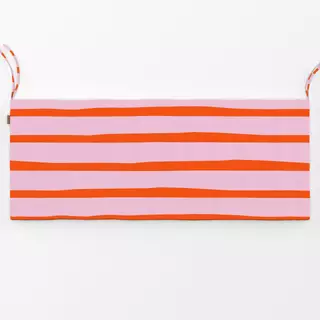 Bankauflage Bold stripes pink red