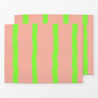 Tischset Stripes Love 6