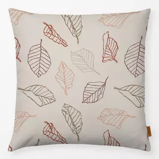 Kissen Sketched Autumn Leaves 2