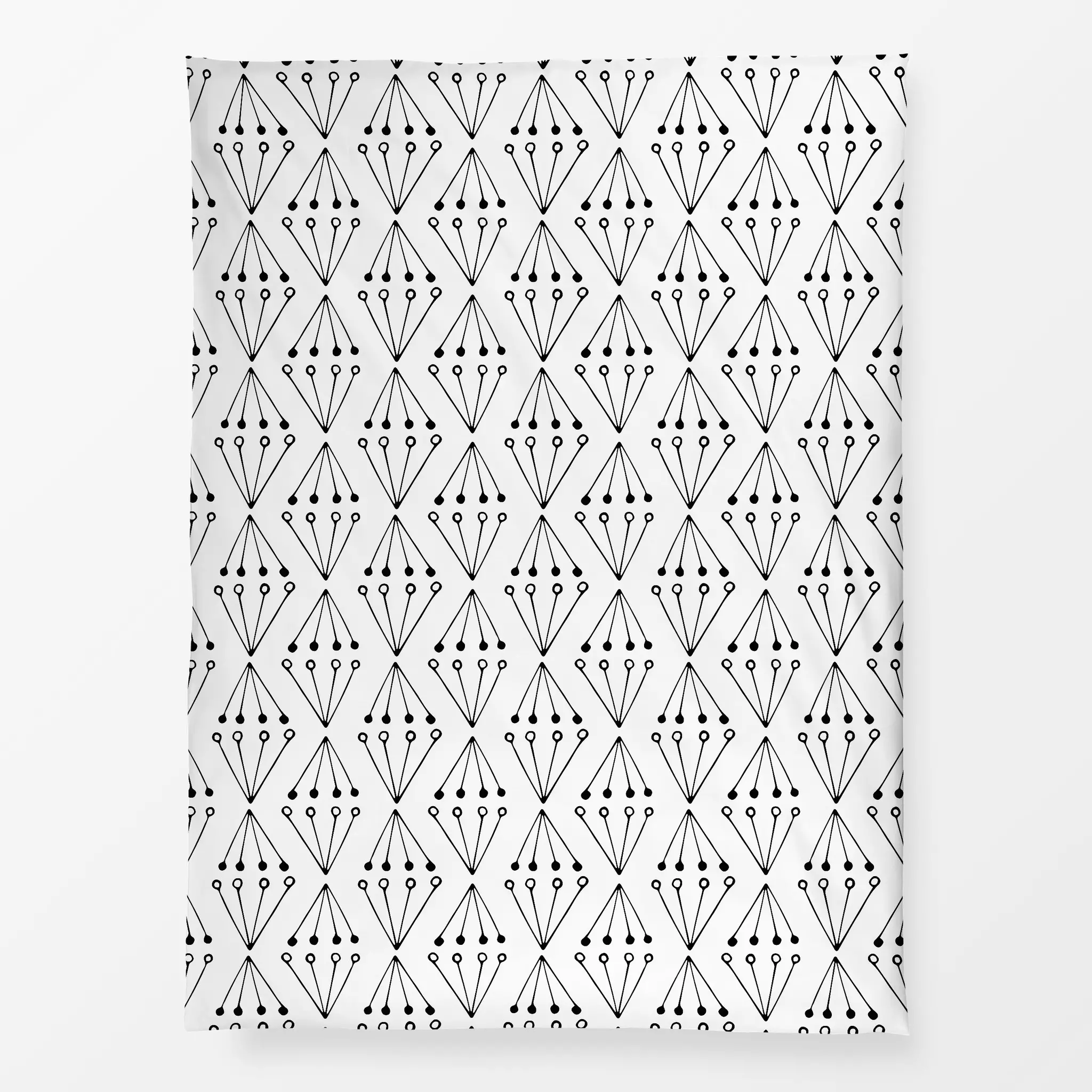 Bettwäsche Geo Fun schwarz weiß Geo Fun schwarz weiß