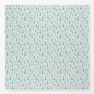 Tischdecke Floral Fantasy Pattern blue