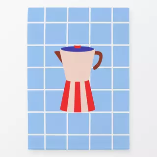 Geschirrtuch Cutie Coffee Blue