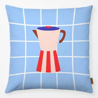 Kissen Cutie Coffee Blue