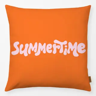 Kissen Summertime Typography