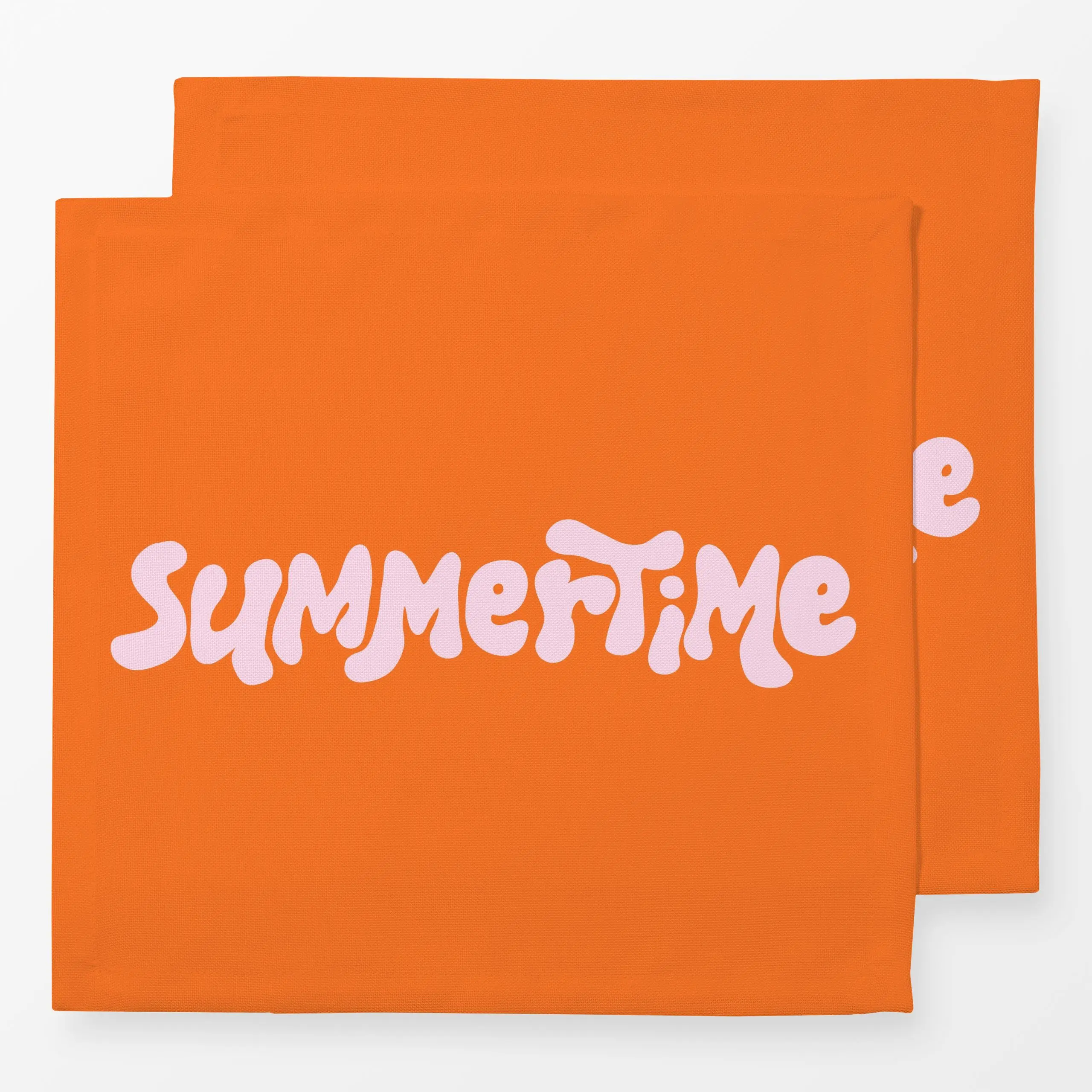 Servietten Summertime Typography - Sommer, Sprüche & Schriftzüge - von „By Anna Sienna"; Songtexte, Sommer, typografie, typo...
