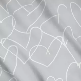 Meterware Amore grau