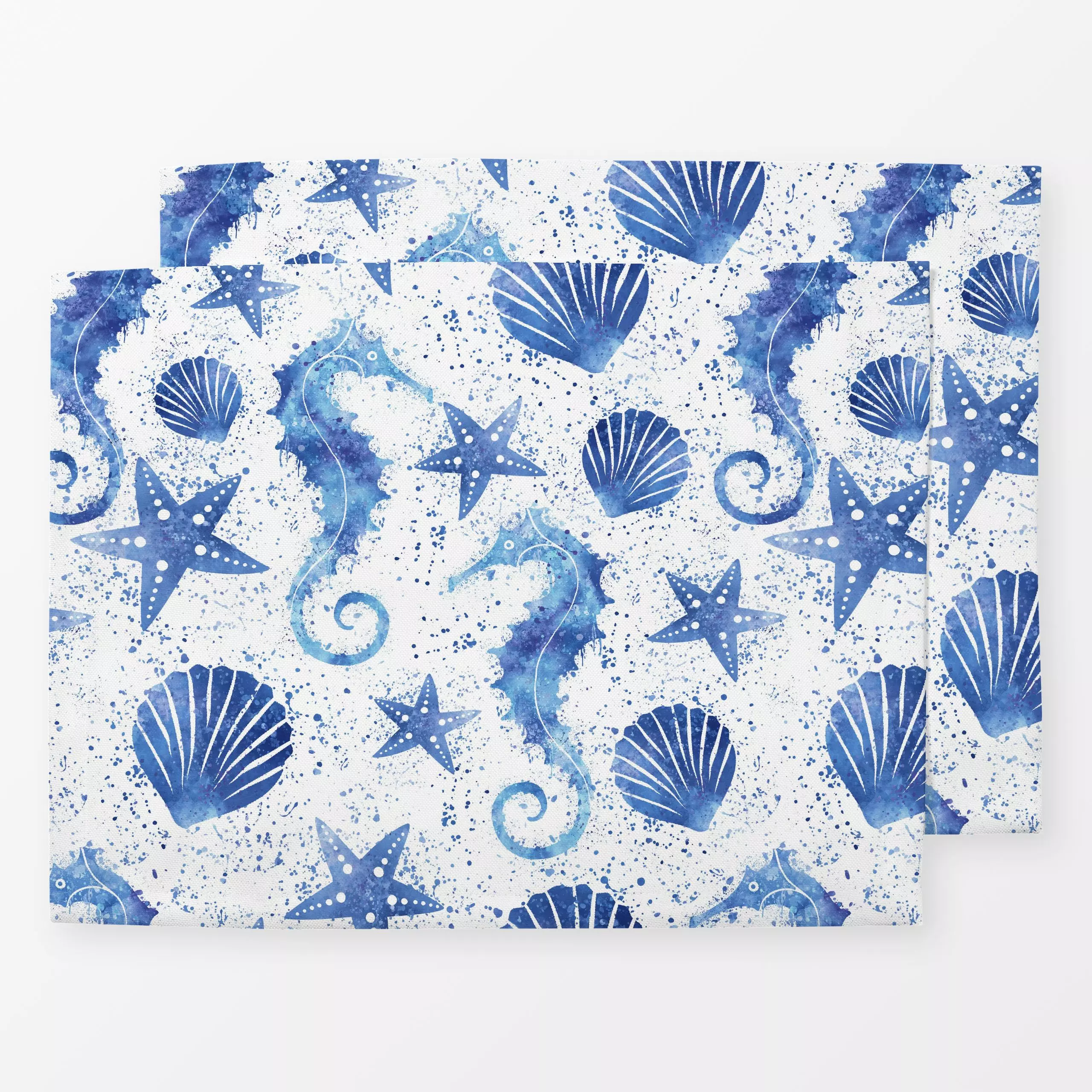 Tischset Blue Summer Vibe II, Sommer, von Andrea Haase