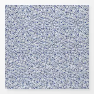 Tischdecke Muscheln Blau Hell