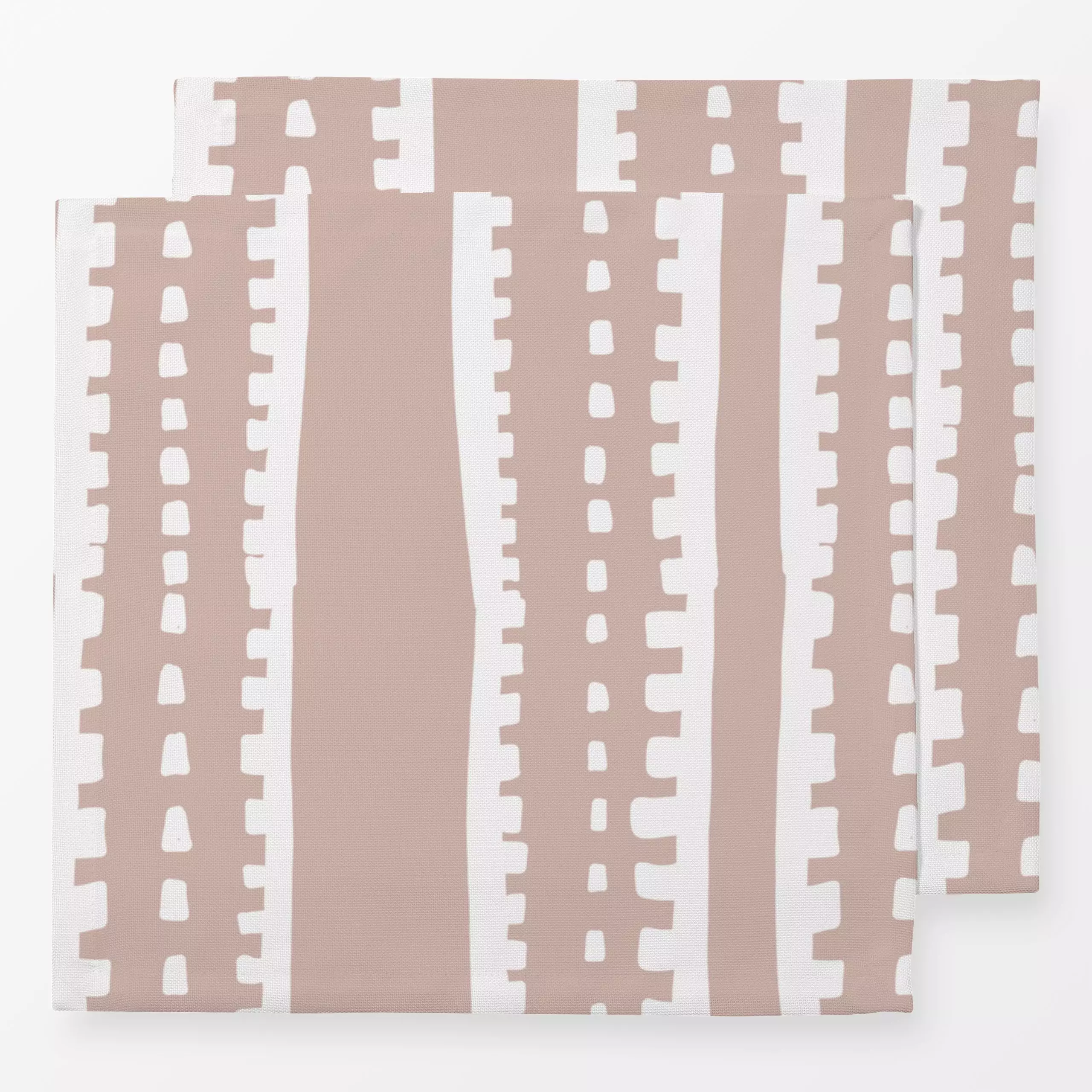 Servietten Abstrakt Handgemalte Streifen - Symbole & Muster - von „Uta Naumann"; abstrakt, Streifen, skandinavisch, Hygge, m...