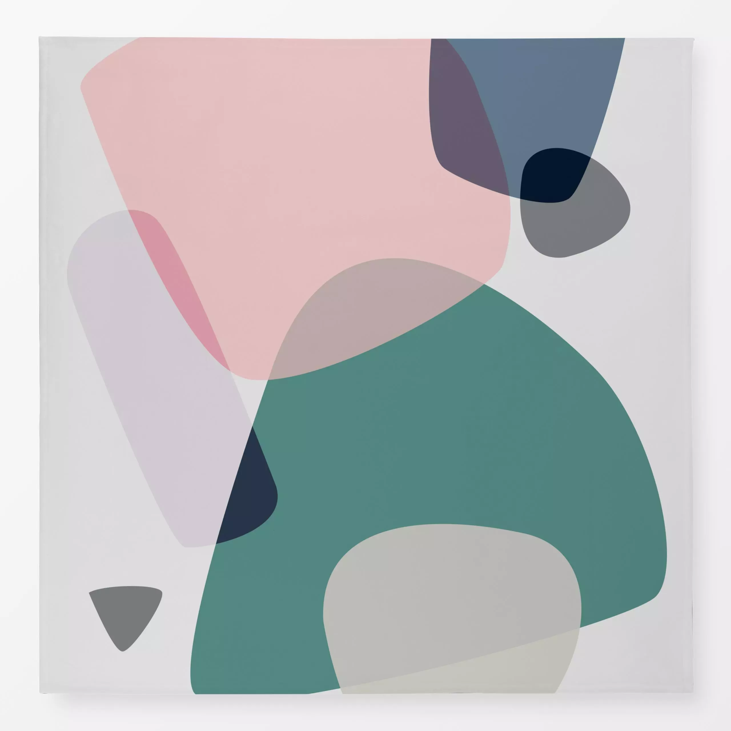 Tischdecke Graphic 182 - Symbole & Muster - von „Mareike Böhmer"; Farbverläufe, formen, Rechteck, Transparenz, reduziert, tr...