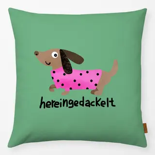 Kissen Hereingedackelt