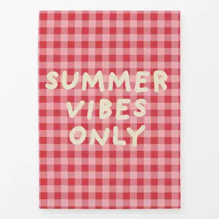 Geschirrtücher Summer Vibes Only Gingham