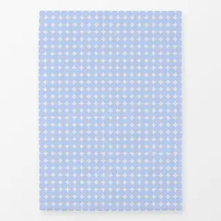 Geschirrtücher Punkte groß Blau