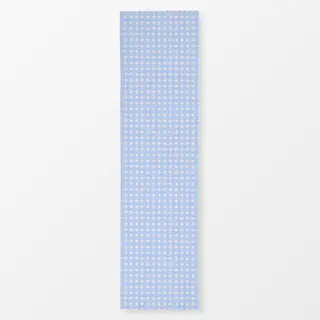 Tischläufer Punkte groß Blau