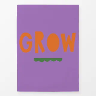 Geschirrtücher Grow lila orange