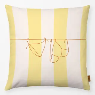 Kissen Bikini Summer Yellow