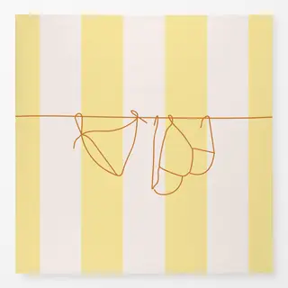 Tischdecke Bikini Summer Yellow