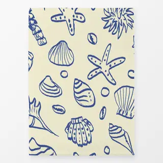 Geschirrtücher Muscheln