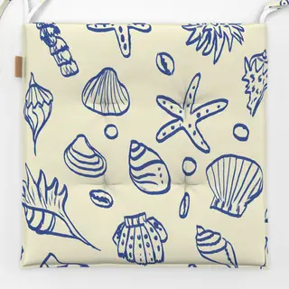 Sitzkissen Muscheln