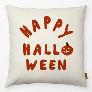 Kissen Happy Halloween Kürbis