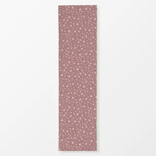 Tischläufer Sterne rosa