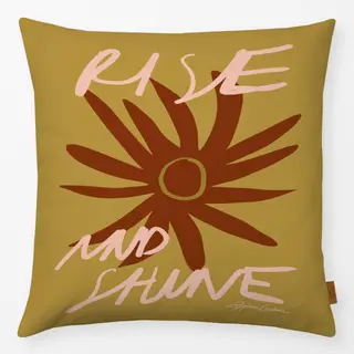 Kissen Rise and Shine Retro Sun