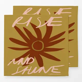 Servietten Rise and Shine Retro Sun