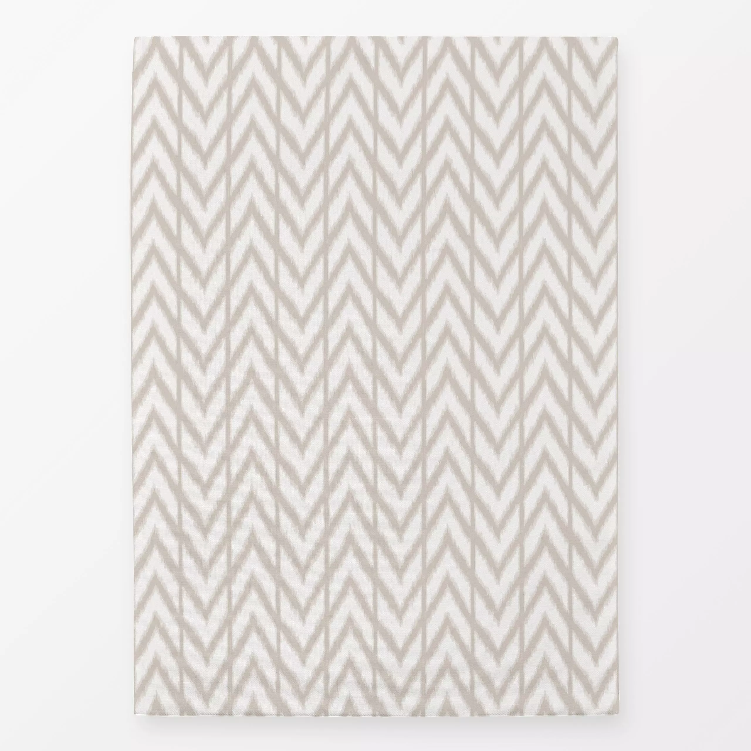 Geschirrtücher Zigzag Ikat Beige - Symbole & Muster, Reise - von „Studio Kesse"; marrakesch, marrokko, boho, Streifen, beige...