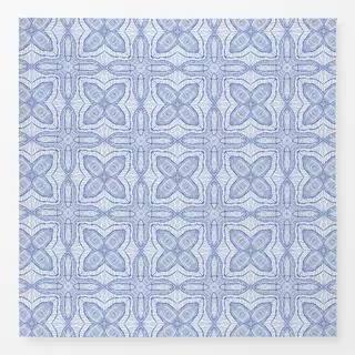 Tischdecke Geometric Blue