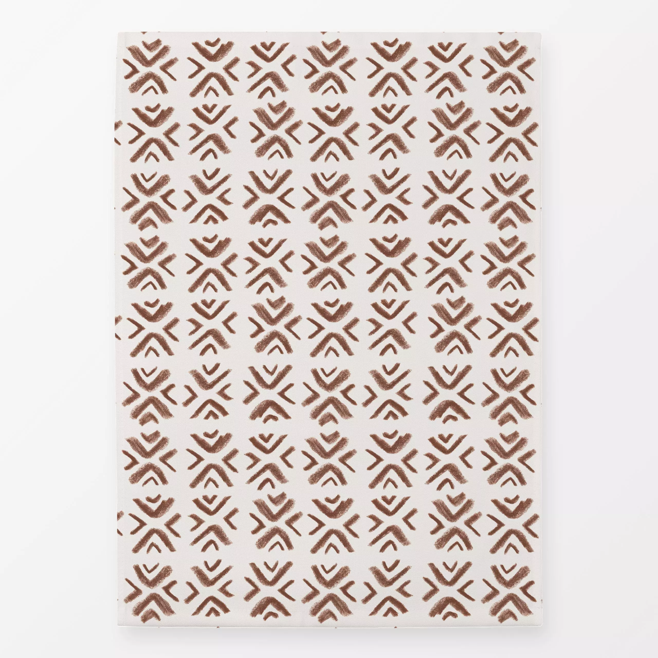 Geschirrtücher Ethno Allover Muster braun - Sommer, Symbole & Muster - von „Kruth Design"; Ethno, outdoor, Afrika, Gartendek...