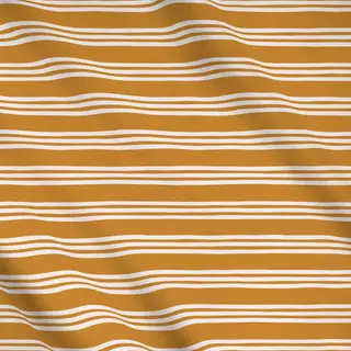 Meterware Streifen Beige Gelb