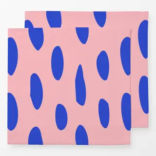 Servietten COLORFUL GEPARD BLUE