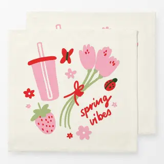Servietten Spring vibes