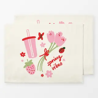 Tischset Spring vibes