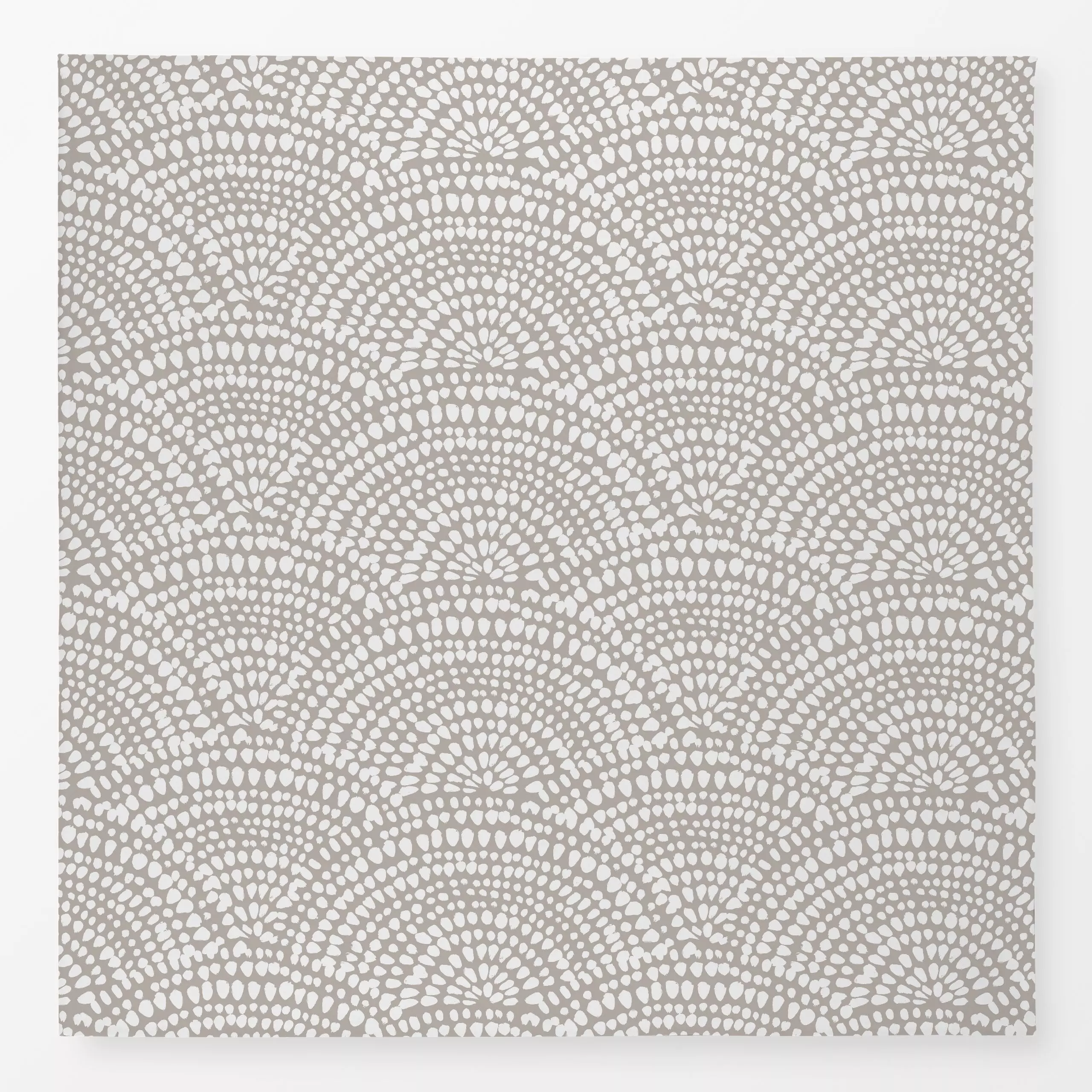 Tischdecke Ondas piedra - Sommer, Symbole & Muster - von „Julia Schumacher"; Punkte, graphisch, Garten, Minimalismus, Kreise...