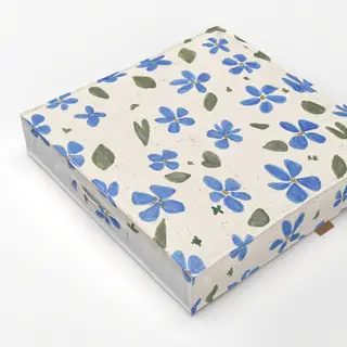 Bodenkissen Blaue Harmonie