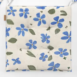 Sitzkissen Blaue Harmonie