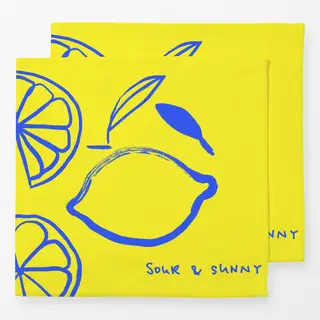 Servietten Summer Lemon