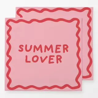 Servietten Summer Lover Red Pink