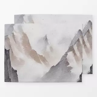 Tischset Winter Berge Alpen