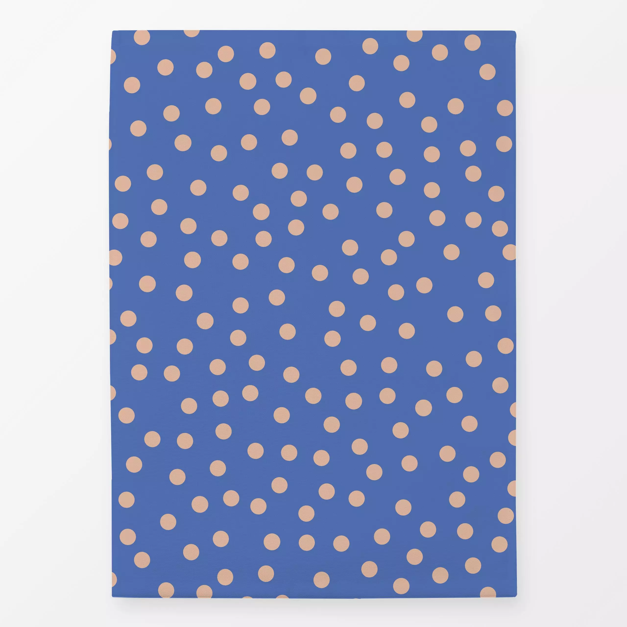 Geschirrtücher HAPPY Dots blue - Symbole & Muster - von „Julia Schumacher"; Punkte, Kissen, Dots, gepunktet, Happy, juliasch...