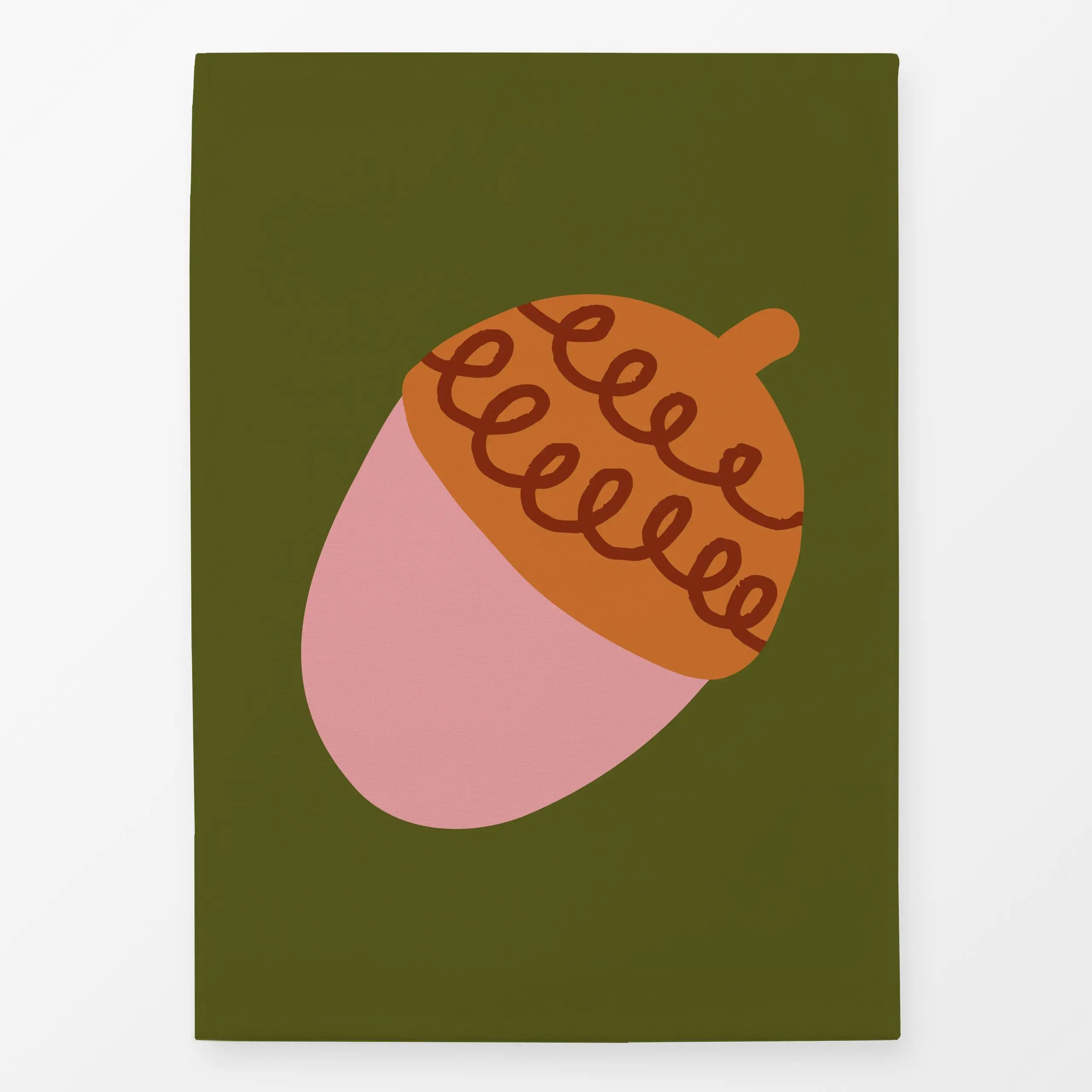 Geschirrtücher Eichel - Herbst, Natur & Landschaft - von „lena marie design"; boho, Herbst, Herbstdeko, Eicheln, herbstlich,...