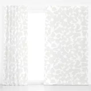 Dekovorhang Klematis beige