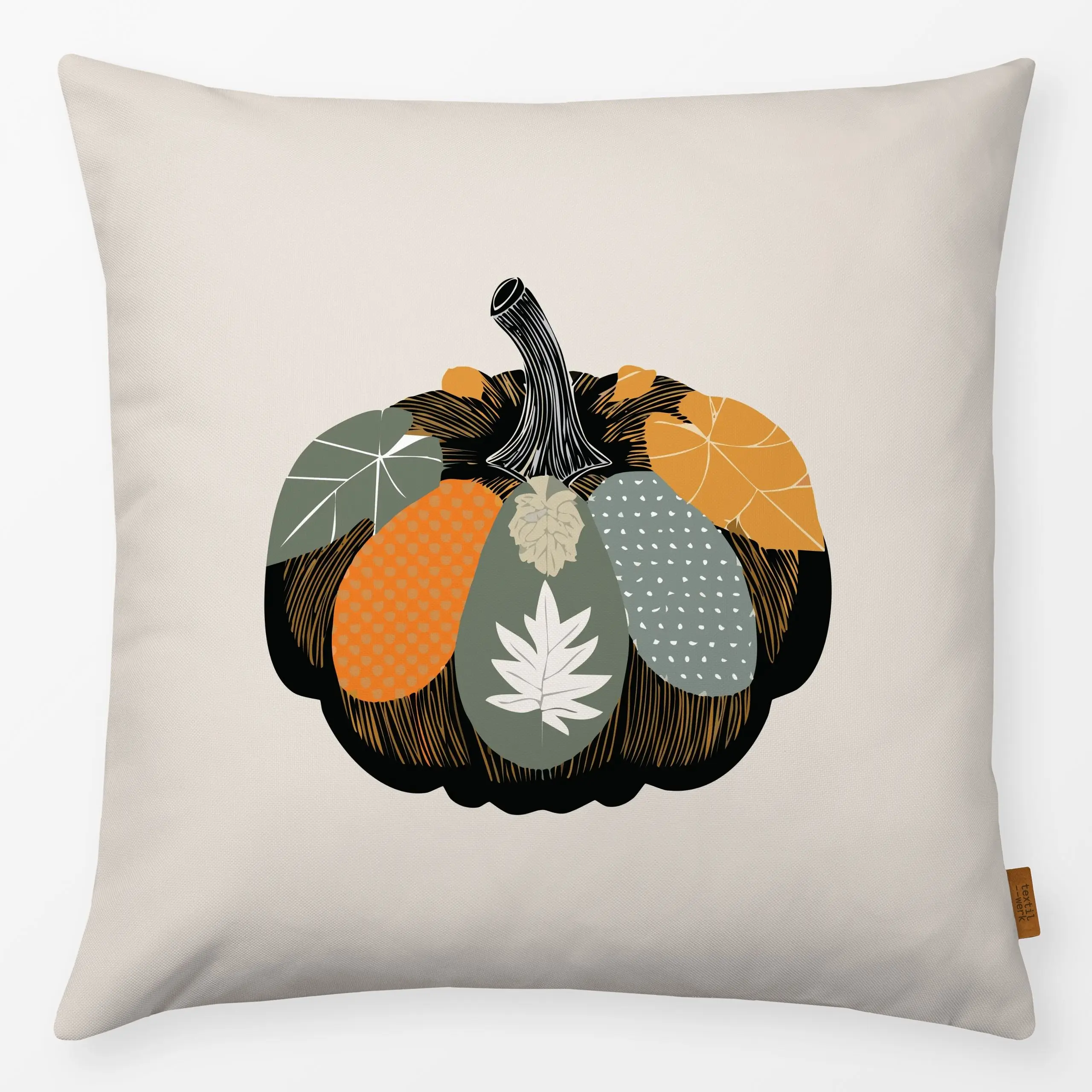 Kissen Kürbiskissen - Herbst - von „Sara Maria"; Herbst, Herbstdeko, herbstlich, Halloween, Kuerbis, Kurbis, Kuerbisse, herb...